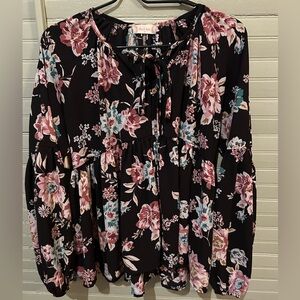 Altar'd State Women's Floral Top Size Medium